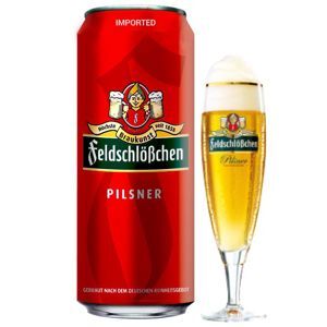 Bia Feldschlobchen Pilsner 4.9% Thùng 24 Lon x 500ml