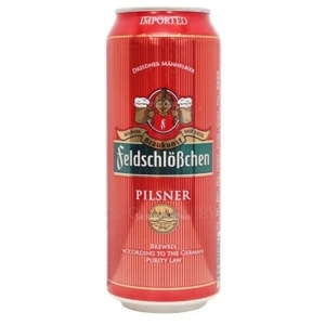 Bia Feldschlobchen Pilsner 4.9% Lon 500ml