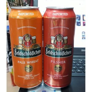Bia Feldschlobchen Pilsner 4.9% Lon 500ml