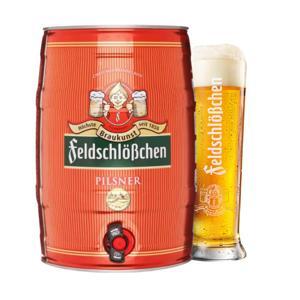 Bia Feldschlobchen Pilsner 4.9% Bom 5L
