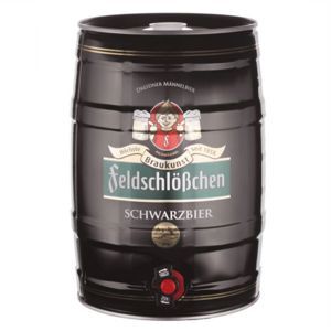 Bia Feldschlobchen Schwarzebier 5% Bom 5 Lít