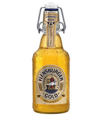 Bia Flensburger Gold Đức 4.8%vol nguyên thùng 24 chai 330ml