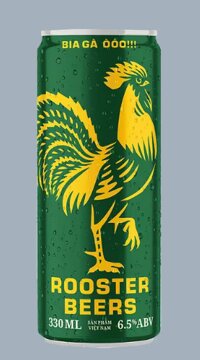BIA GÀ IPA ROOSTER 330ML