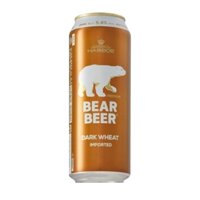 Bia Gấu Bear Beer Dark Wheat 5,4% – Lon 500ml – Thùng 24 Lon