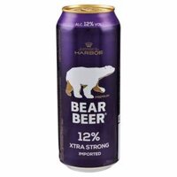Bia gấu Bear Beer Extra Strong 12% Đức – thùng 24 lon 500ml