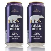 Bia gấu Bear Beer Extra Strong 12% Đức - lốc 6 lon 500ml