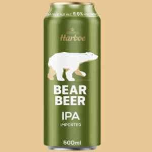 Bia gấu Bear Beer IPA 5,6% Đức - 24 lon 500ml