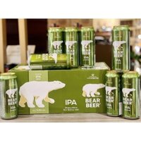 Bia gấu Bear Beer IPA 5,6% Đức – thùng 24 lon 500ml