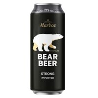 Bia gấu Bear Beer Strong Imported 7,7% Đức – thùng 24 lon 500ml