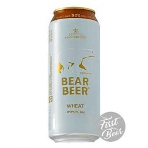 Bia gấu Bear Beer Wheat 5% Đức thùng 24 lon 500ml