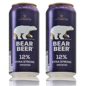 Bia Gấu Đức Bear Beer Extra Strong 12% - Thùng lon 500ml