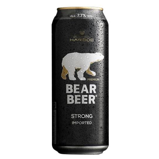 Bia Gấu Đức Bear Beer Strong 7.7% lon 500ml