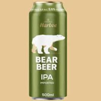 Bia gấu IPA Bear Beer 5.6% vol – lon màu xanh 500ml x 24 Lon (Đức)