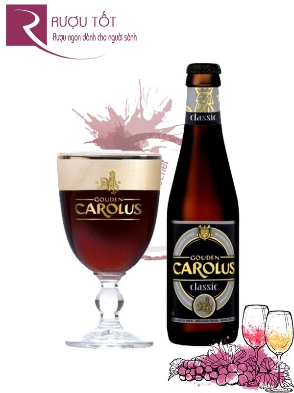 Bia Gouden Carolus Classic 8,5% Bỉ - chai 330ml