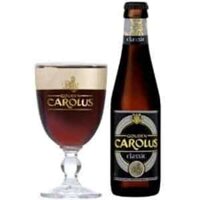 Bia Gouden Carolus Classic nhãn đen 8,5% chai 33cl nhập khẩu Bỉ