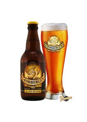 Bia Grimbergen Blonde 6.7% Thùng 24 chai x 330ml
