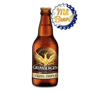 Bia Grimbergen Triple 9% Bỉ - chai 330ml