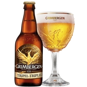 Bia Grimbergen Triple 9% Bỉ - chai 330ml