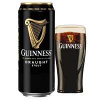 Bia Guinness Draught Stout 4.2% – Lon 440ml – Thùng 24 Lon