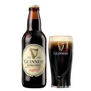 Bia Guinness Extra Stout 5.6% - Thùng 24 chai x 330ml