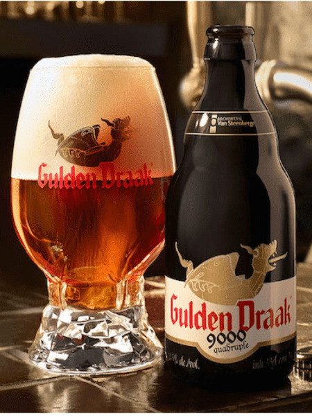 Bia Gulden Draak 9000 Quadruple - 330ml, thùng 24 chai