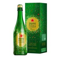 Bia Hà Lan Heineken Brut Lager 5,0% - Chai 750ml - Thùng 6