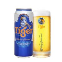 Bia Hà Lan Tiger 4,7% - Lon 500ml - Thùng 24