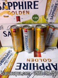 Bia Hạ Long Sapphire Golden 4.2% lon 330ml giá rẻ Hà Nội