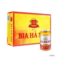 Bia Hà Nội lon 330ml (thùng 24 lon)