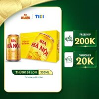 Bia Hà Nội - Thùng 24 lon 330ml