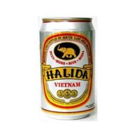 Bia Halida Lon 330ml