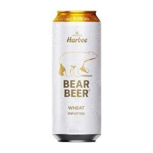 Bia Harboe Bear Beer Wheat 5% 500ml