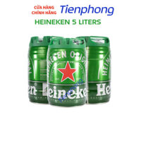 Bia Heineken 5 lít Hà Lan (giá 1 can 5 lít)