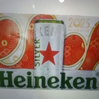 Bia Heineken bạc Xuân 330 ml , 24 lon lạnh