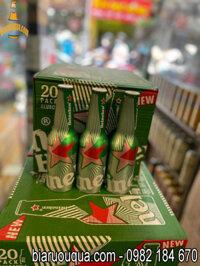 Bia Heineken chai nhôm Alu 5% liên doanh giá rẻ Hà Nội