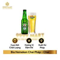 Bia Heineken Chai Pháp Thùng 24 Chai