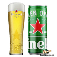 Bia Heineken Hà Lan 5% – Lon 250ml – Thùng 24 Lon
