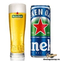 Bia Heineken không cồn 0.0 độ lon 330ml