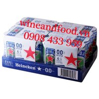 Bia Heineken không cồn lon 33cl