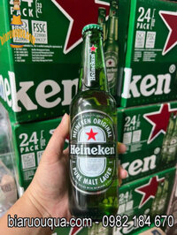 Bia Heineken liên doanh 5% két 24 chai 330ml