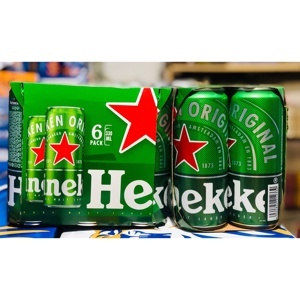 Bia Heineken lốc 6 lon x 330ml