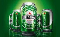 Bia Heineken lon 330ml thùng 24 lon