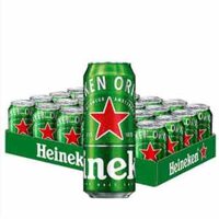 Bia Heineken lon 500ml x 24 nhập khẩu nguyên thùng từ Hà Lan