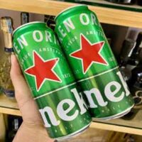 Bia Heineken Lon cao 500ml x 24 lon nhập khẩu châu Âu