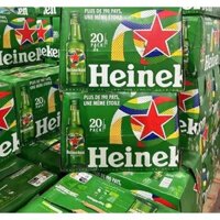 Bia Heineken Pháp 1 thùng có 20 chai hàng NHẬP KHẨU PHÁP