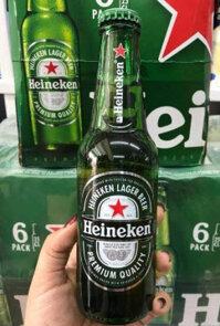 Bia Heineken Pháp chai nồng độ 5%vol thùng 20 x 250ml