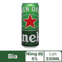 Bia Heineken sleek 330ml x 6 lon