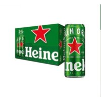 Bia Heineken xanh lon cao thùng 24 lon 330ml