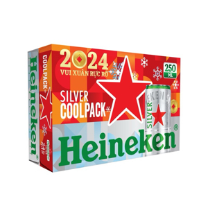 Bia Heineken Yến 5% Thùng 24 lon 250ml