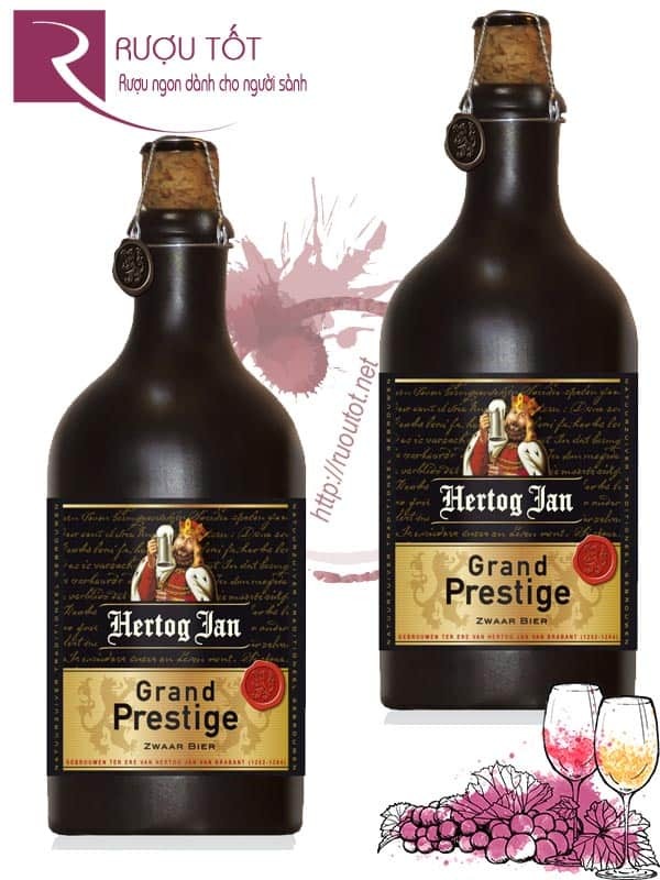 Bia Hertog Jan Grand Prestige 10% - chai 500ml